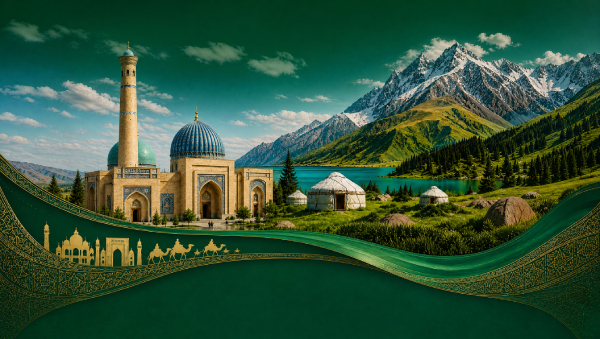 Uzbekistan Kyrgyzstan landscape